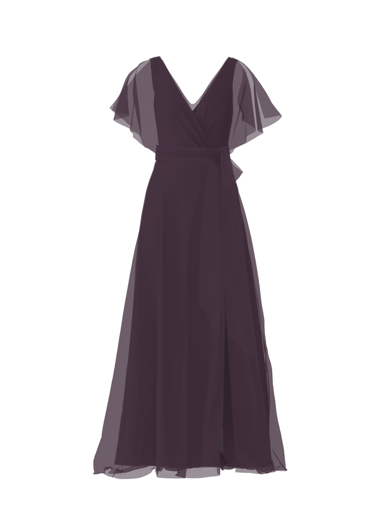Product Bodice(Ava), Skirt(Arabella),Belt(Sash), plum Image