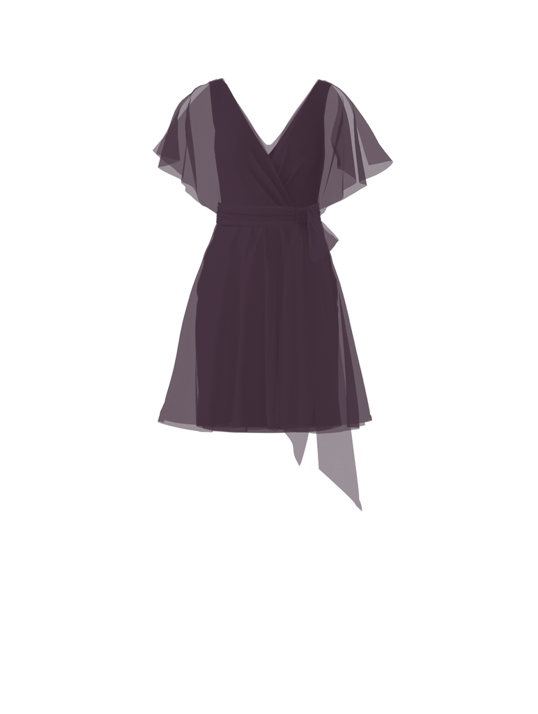 Product Bodice(Ava), Skirt(Carla),Belt(Sash), plum Image