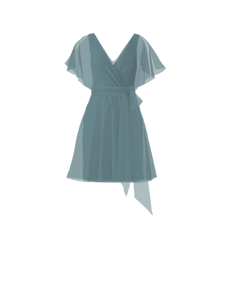 Bodice(Ava), Skirt(Carla),Belt(Sash), teal, combo from Collection Bridesmaids by Amsale x You