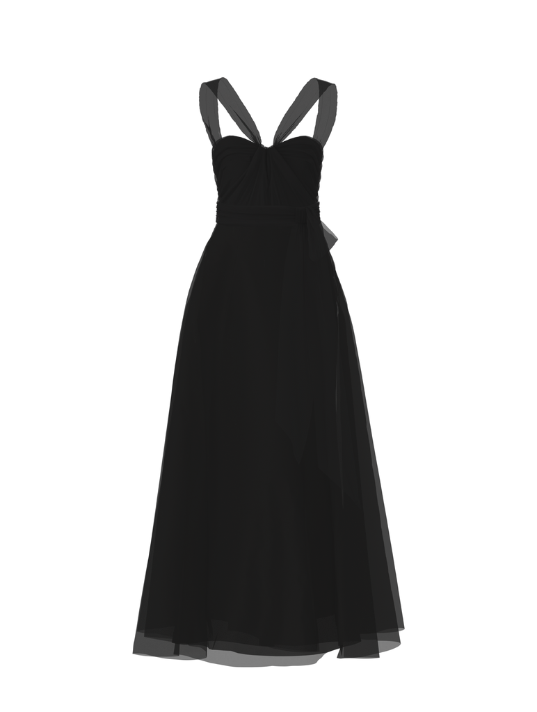 Product Bodice(Cerisa), Skirt(Cerisa),Belt(Sash), black Image