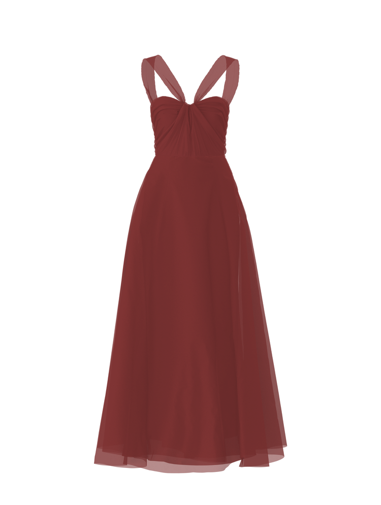 Bodice(Cerisa), Skirt(Cerisa), cayenne, combo from Collection Bridesmaids by Amsale x You