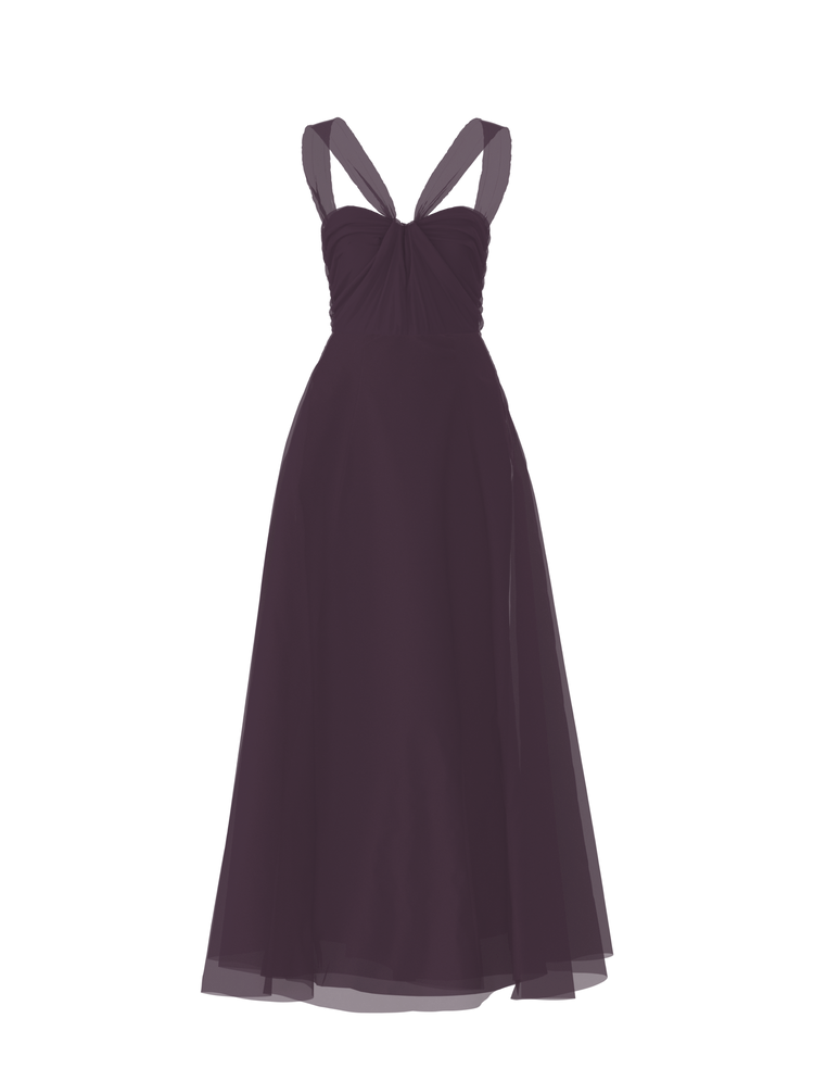 Bodice(Cerisa), Skirt(Cerisa), plum, combo from Collection Bridesmaids by Amsale x You