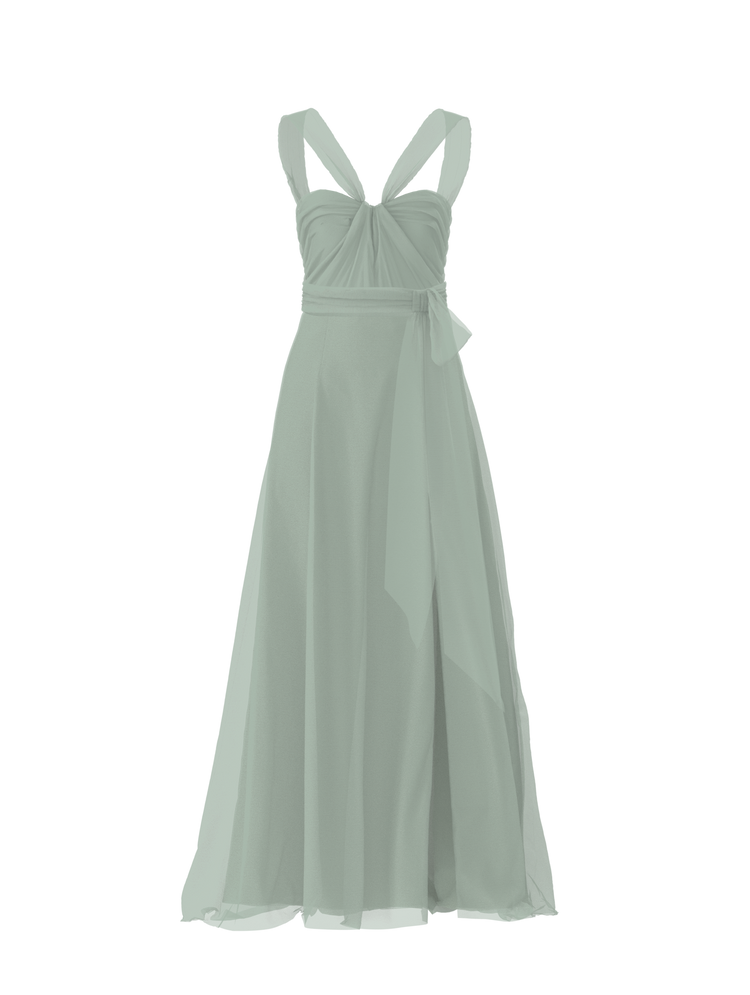 Bodice(Cerisa), Skirt(Arabella),Belt(Sash), sage, combo from Collection Bridesmaids by Amsale x You