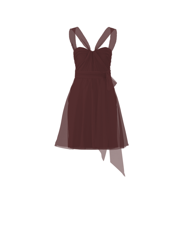 Bodice(Cerisa), Skirt(Carla),Belt(Sash), ruby, combo from Collection Bridesmaids by Amsale x You