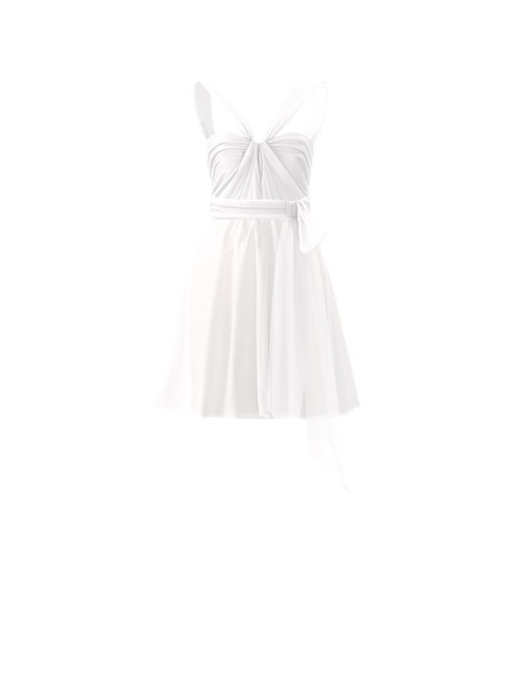 Bodice(Cerisa), Skirt(Carla),Belt(Sash), white, combo from Collection Bridesmaids by Amsale x You