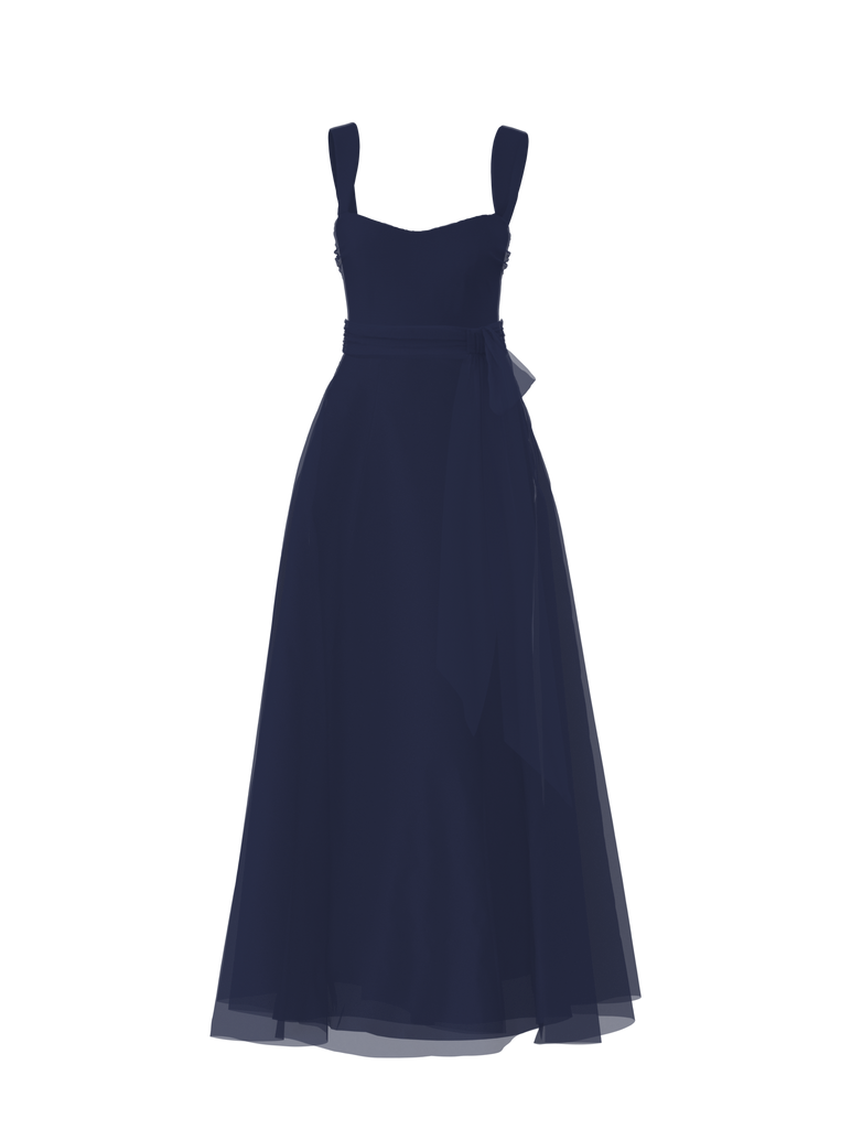 Product Bodice(Alexis), Skirt(Cerisa),Belt(Sash), french-blue Image