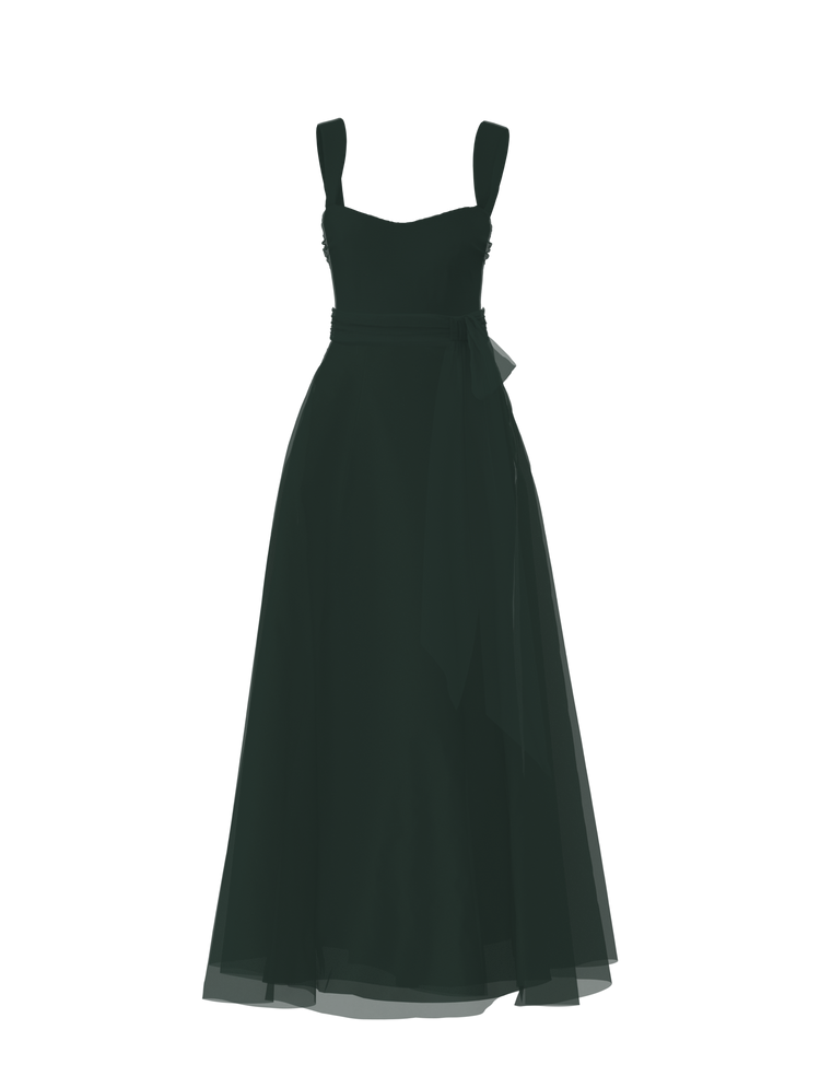 Bodice(Alexis), Skirt(Cerisa),Belt(Sash), hunter, combo from Collection Bridesmaids by Amsale x You