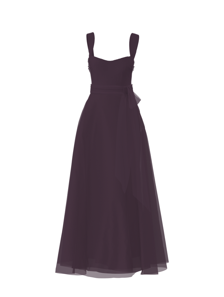Bodice(Alexis), Skirt(Cerisa),Belt(Sash), plum, combo from Collection Bridesmaids by Amsale x You