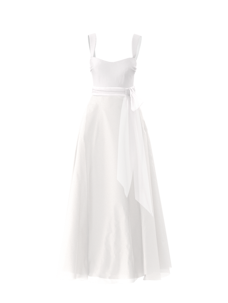 Bodice(Alexis), Skirt(Cerisa),Belt(Sash), white, combo from Collection Bridesmaids by Amsale x You