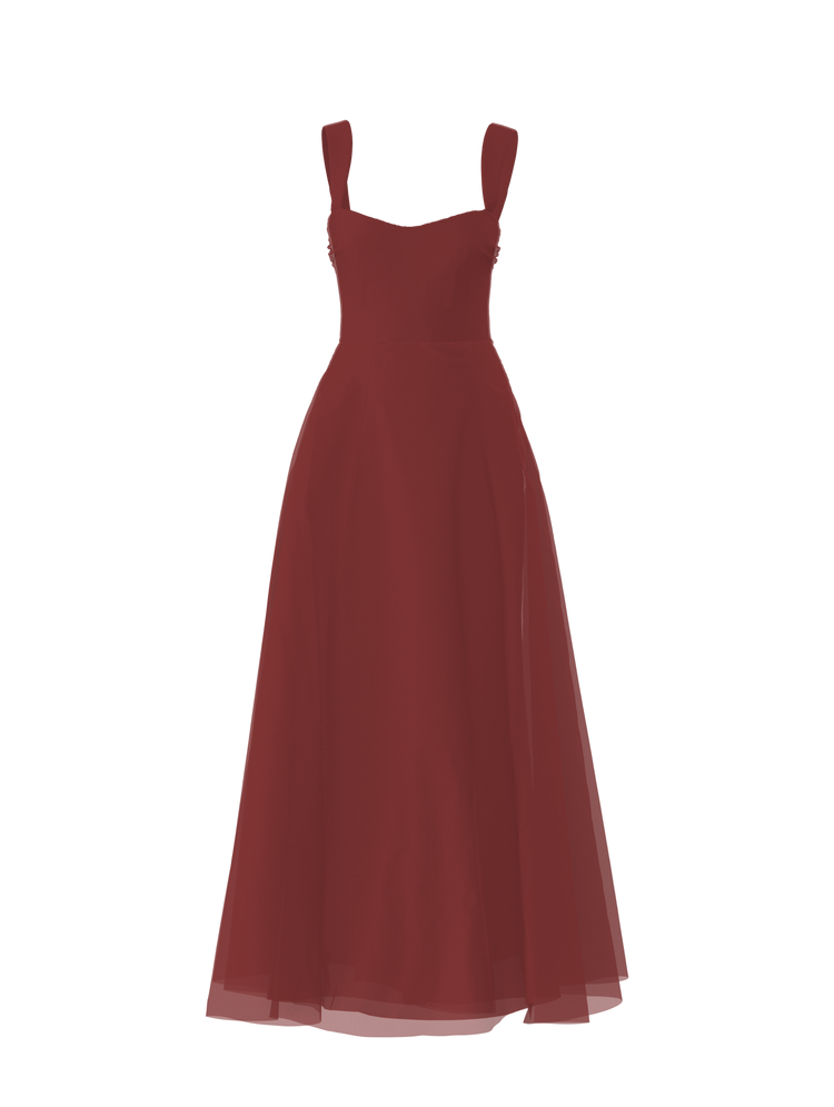 Bodice(Alexis), Skirt(Cerisa), cayenne, combo from Collection Bridesmaids by Amsale x You