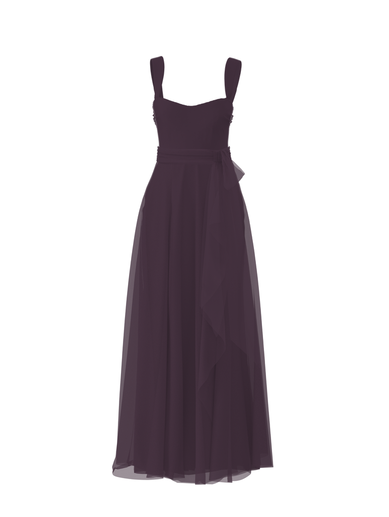 Product Bodice(Alexis), Skirt(Jaycie),Belt(Sash), plum Image