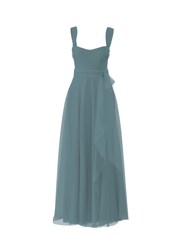 Product Bodice(Alexis), Skirt(Jaycie),Belt(Sash), teal Image