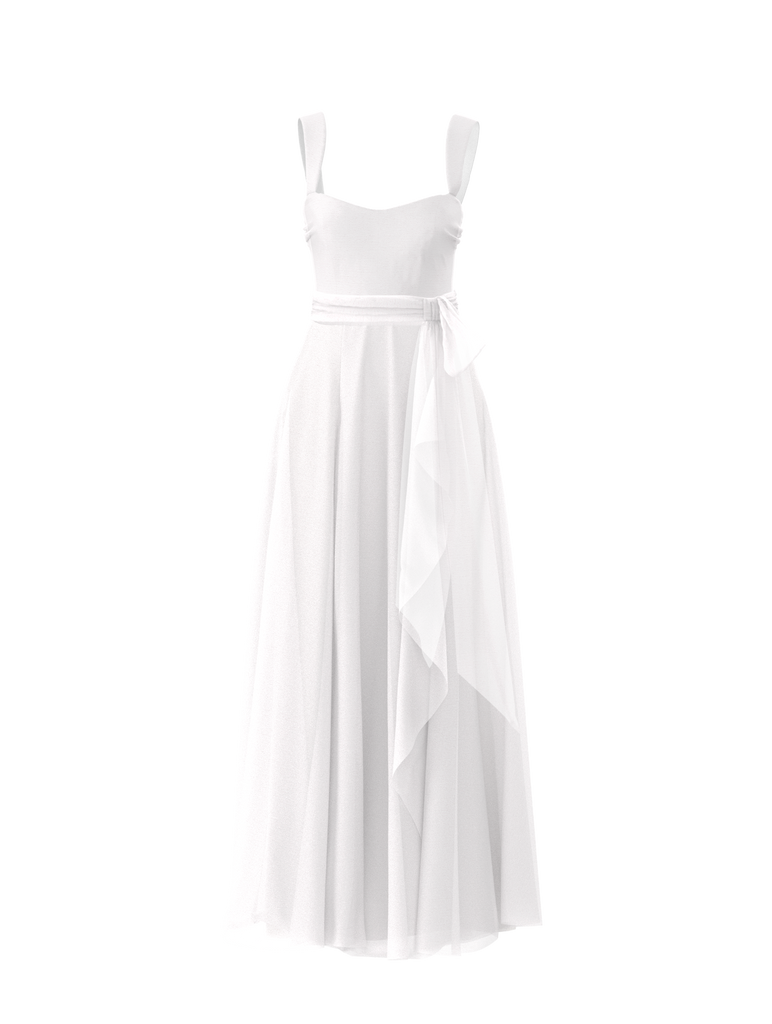 Product Bodice(Alexis), Skirt(Jaycie),Belt(Sash), white Image