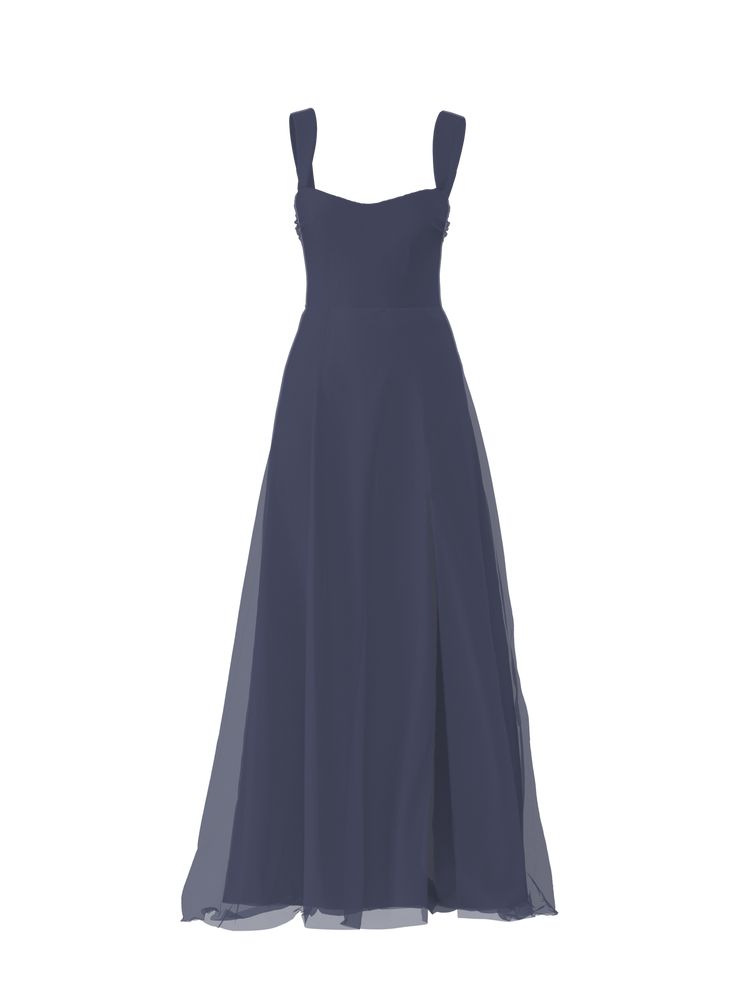 Bodice(Alexis), Skirt(Arabella), blue-steel, combo from Collection Bridesmaids by Amsale x You