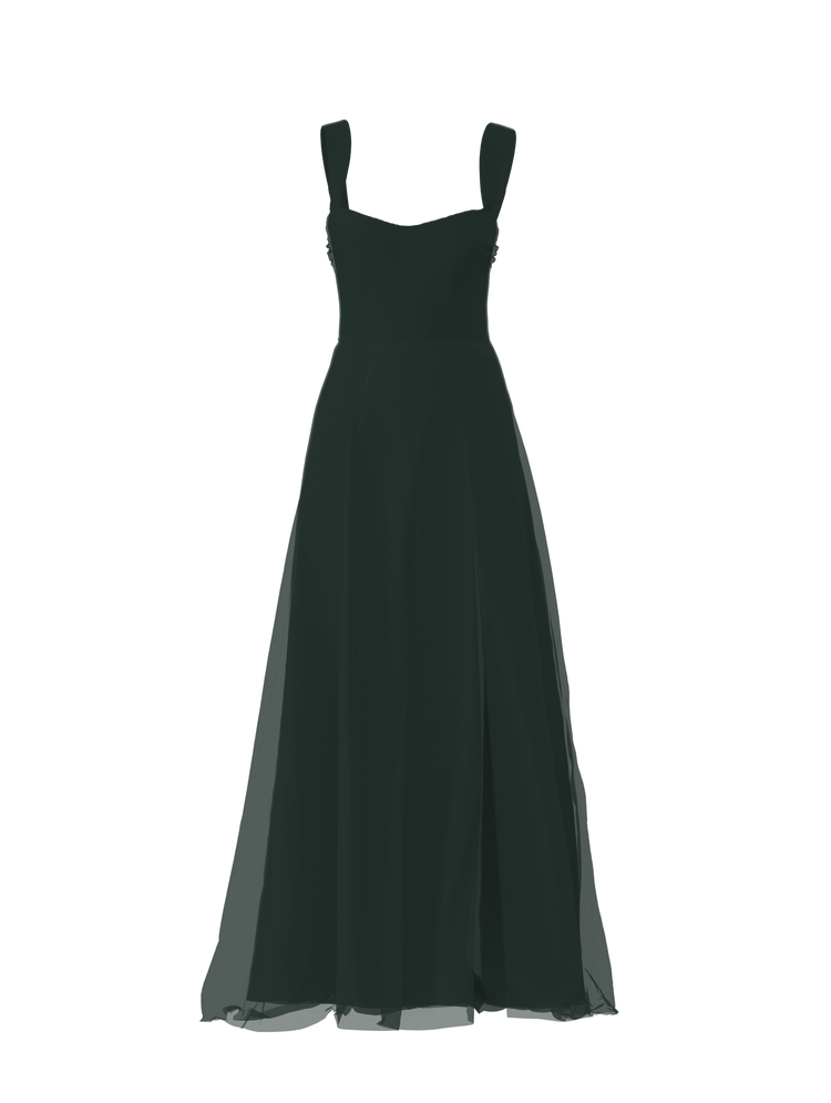 Bodice(Alexis), Skirt(Arabella), hunter, combo from Collection Bridesmaids by Amsale x You