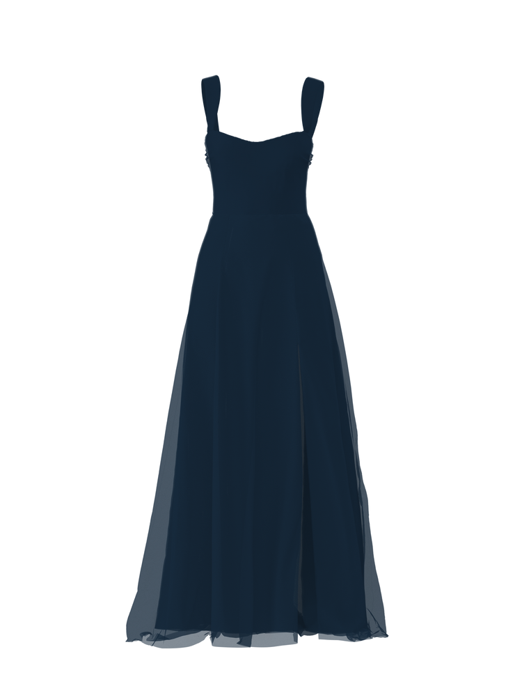 Bodice(Alexis), Skirt(Arabella), navy, combo from Collection Bridesmaids by Amsale x You