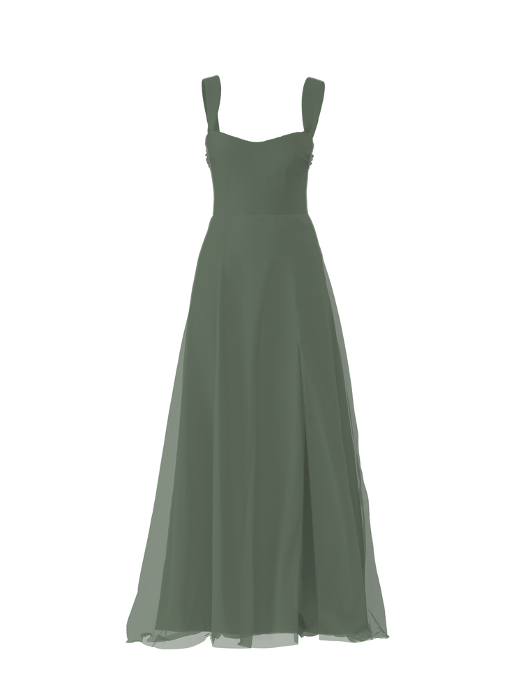Bodice(Alexis), Skirt(Arabella), olive, combo from Collection Bridesmaids by Amsale x You