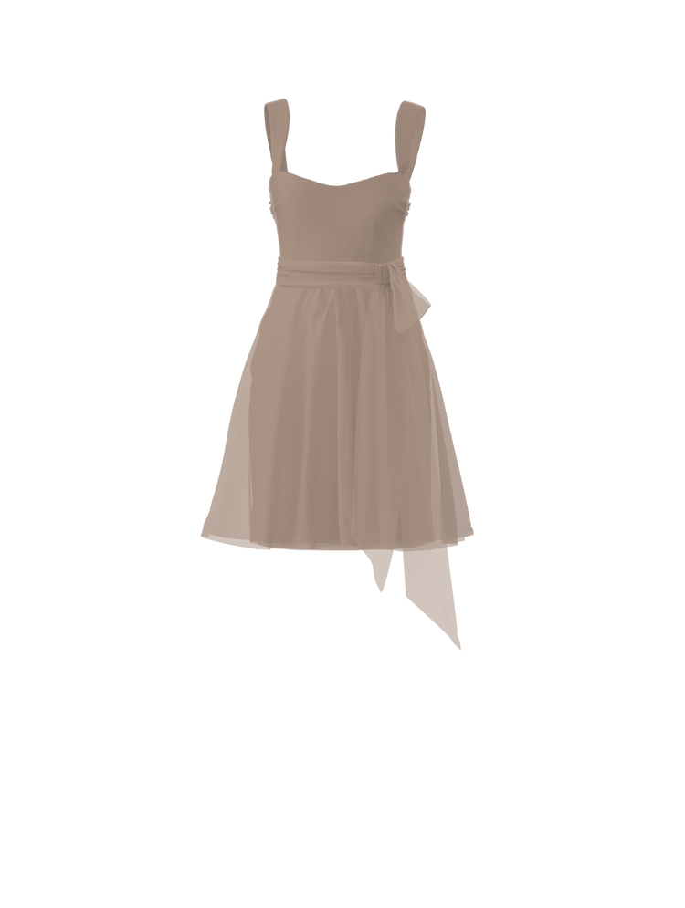 Bodice(Alexis), Skirt(Carla),Belt(Sash), latte, combo from Collection Bridesmaids by Amsale x You
