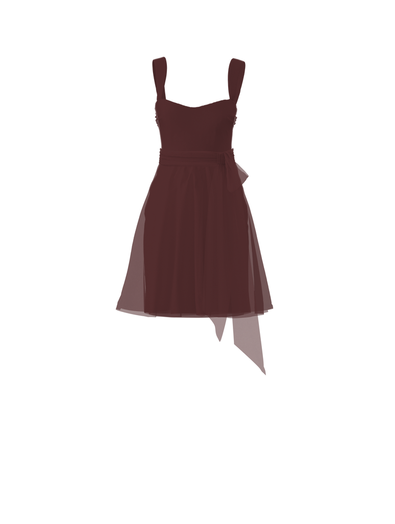 Product Bodice(Alexis), Skirt(Carla),Belt(Sash), ruby Image