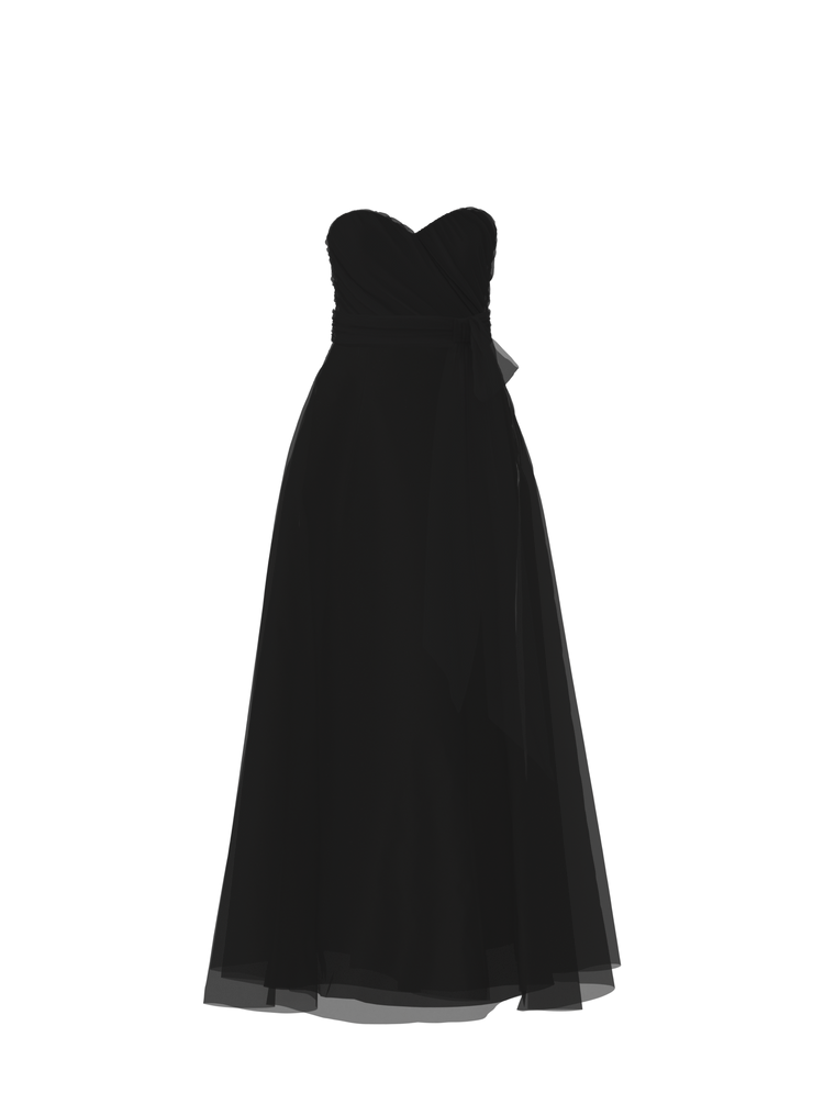 Bodice(Jaycie), Skirt(Cerisa),Belt(Sash), black, combo from Collection Bridesmaids by Amsale x You