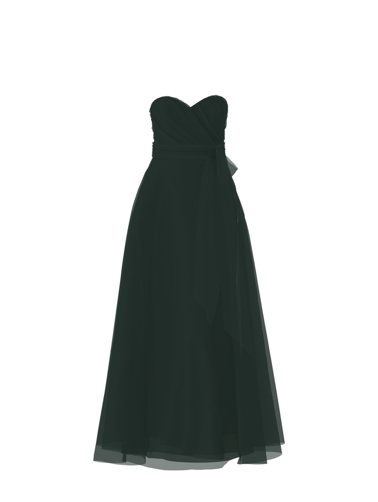 Bodice(Jaycie), Skirt(Cerisa),Belt(Sash), hunter, combo from Collection Bridesmaids by Amsale x You