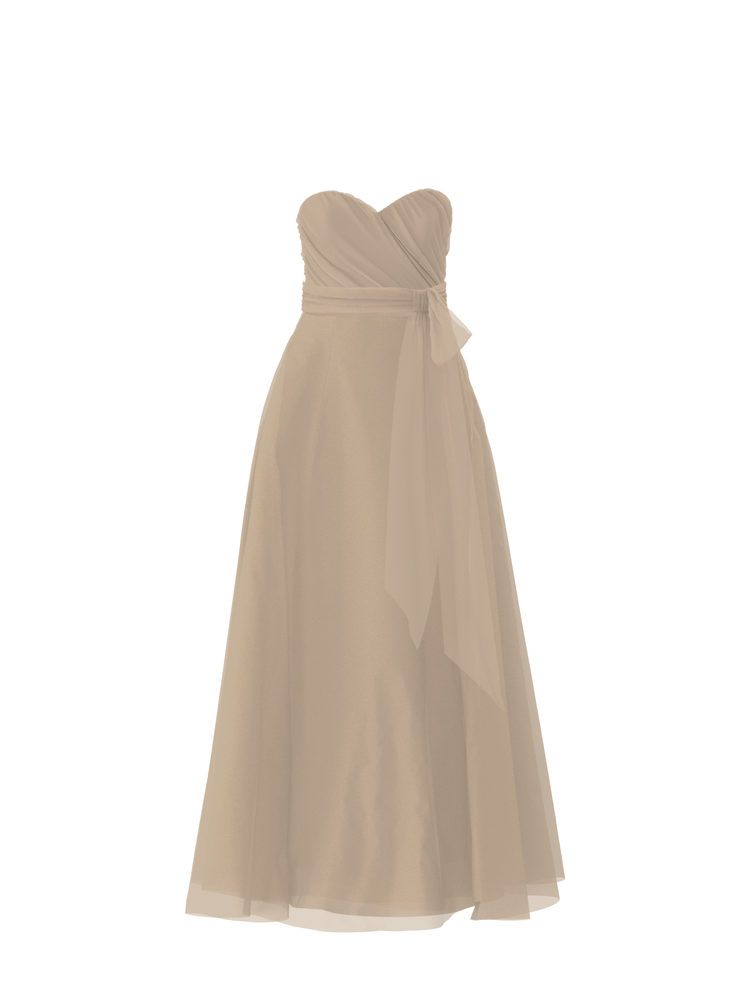Bodice(Jaycie), Skirt(Cerisa),Belt(Sash), sand, combo from Collection Bridesmaids by Amsale x You