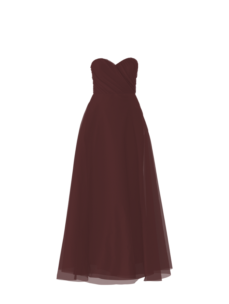 Bodice(Jaycie), Skirt(Cerisa), ruby, combo from Collection Bridesmaids by Amsale x You