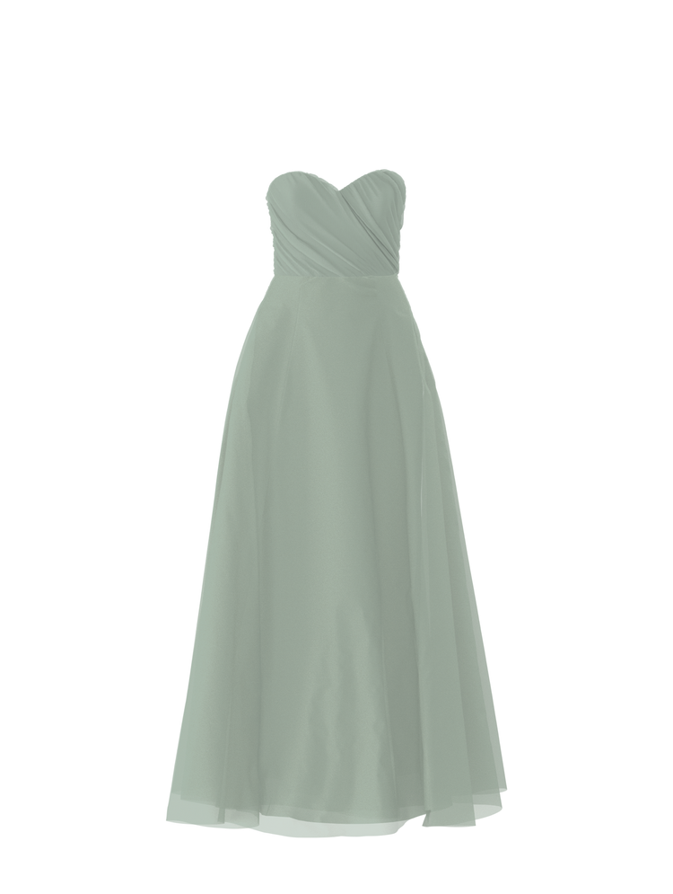 Bodice(Jaycie), Skirt(Cerisa), sage, combo from Collection Bridesmaids by Amsale x You
