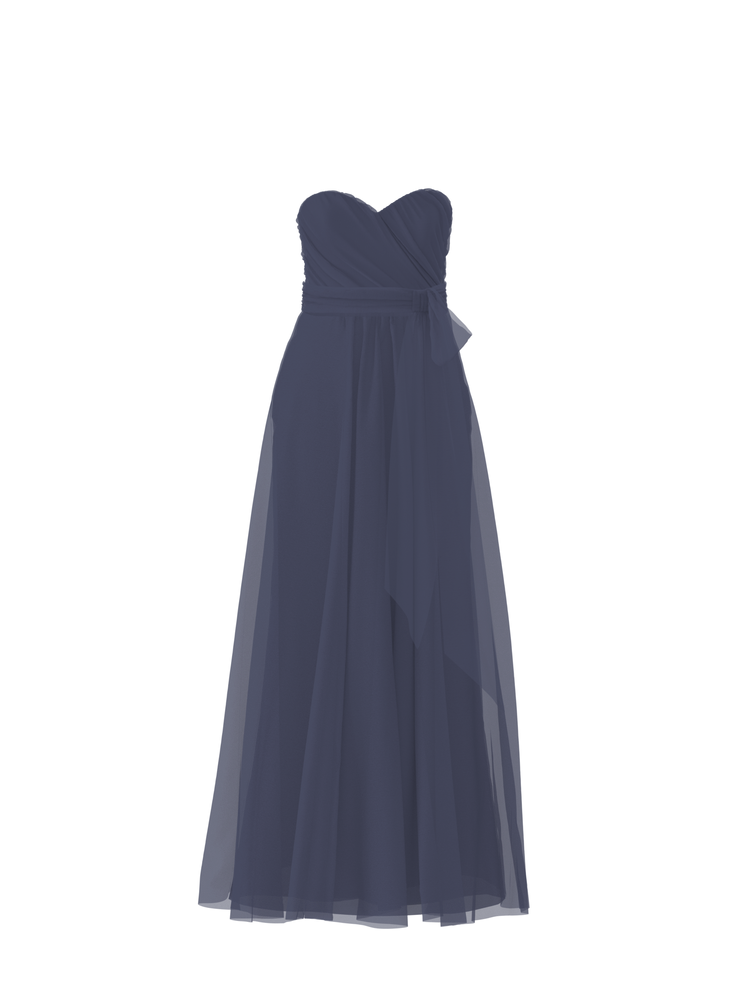 Bodice(Jaycie), Skirt(Justine),Belt(Sash), blue-steel, combo from Collection Bridesmaids by Amsale x You