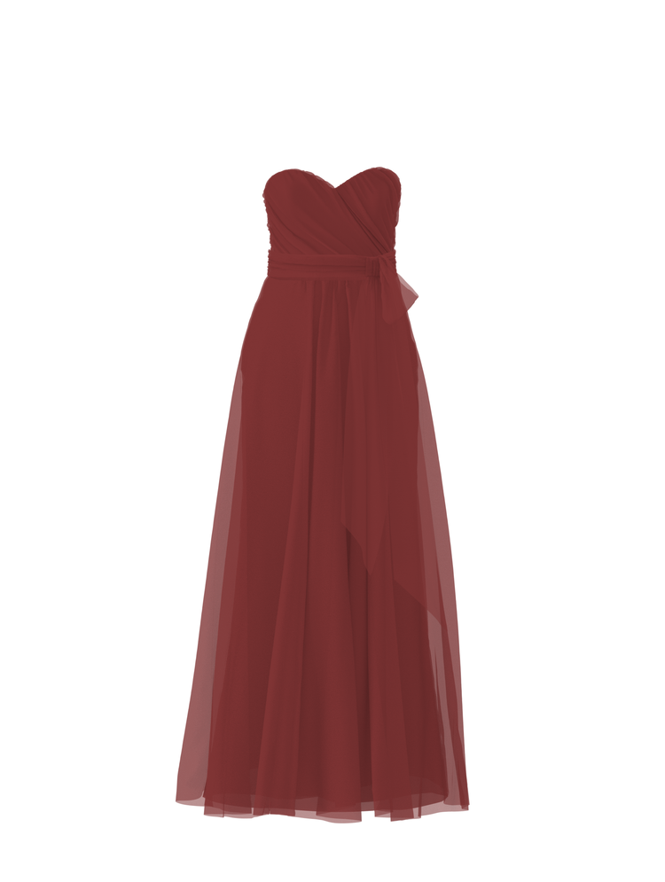 Bodice(Jaycie), Skirt(Justine),Belt(Sash), cayenne, combo from Collection Bridesmaids by Amsale x You