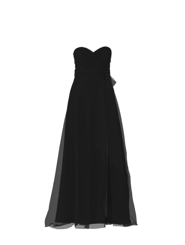 Bodice(Jaycie), Skirt(Arabella),Belt(Sash), black, combo from Collection Bridesmaids by Amsale x You