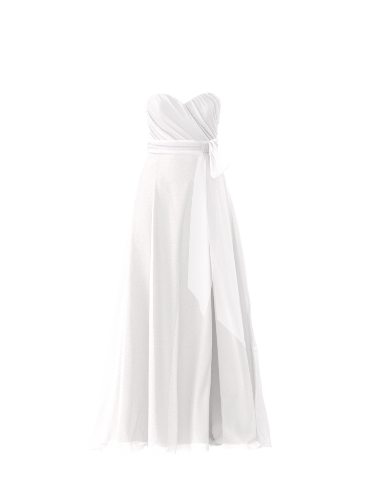 Bodice(Jaycie), Skirt(Arabella),Belt(Sash), white, combo from Collection Bridesmaids by Amsale x You