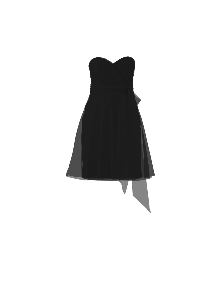 Product Bodice(Jaycie), Skirt(Carla),Belt(Sash), black Image