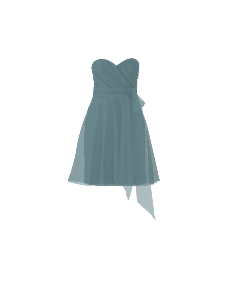 Bodice(Jaycie), Skirt(Carla),Belt(Sash), teal, combo from Collection Bridesmaids by Amsale x You