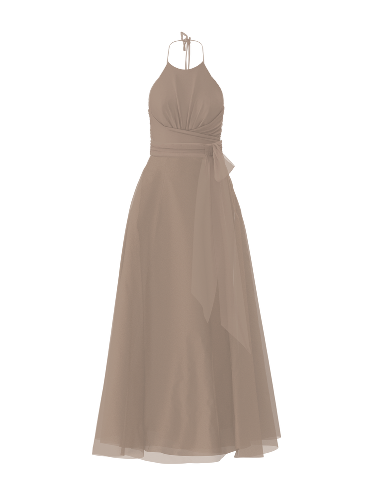 Bodice(Jayla), Skirt(Cerisa),Belt(Sash), latte, combo from Collection Bridesmaids by Amsale x You