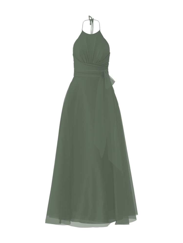 Bodice(Jayla), Skirt(Cerisa),Belt(Sash), olive, combo from Collection Bridesmaids by Amsale x You