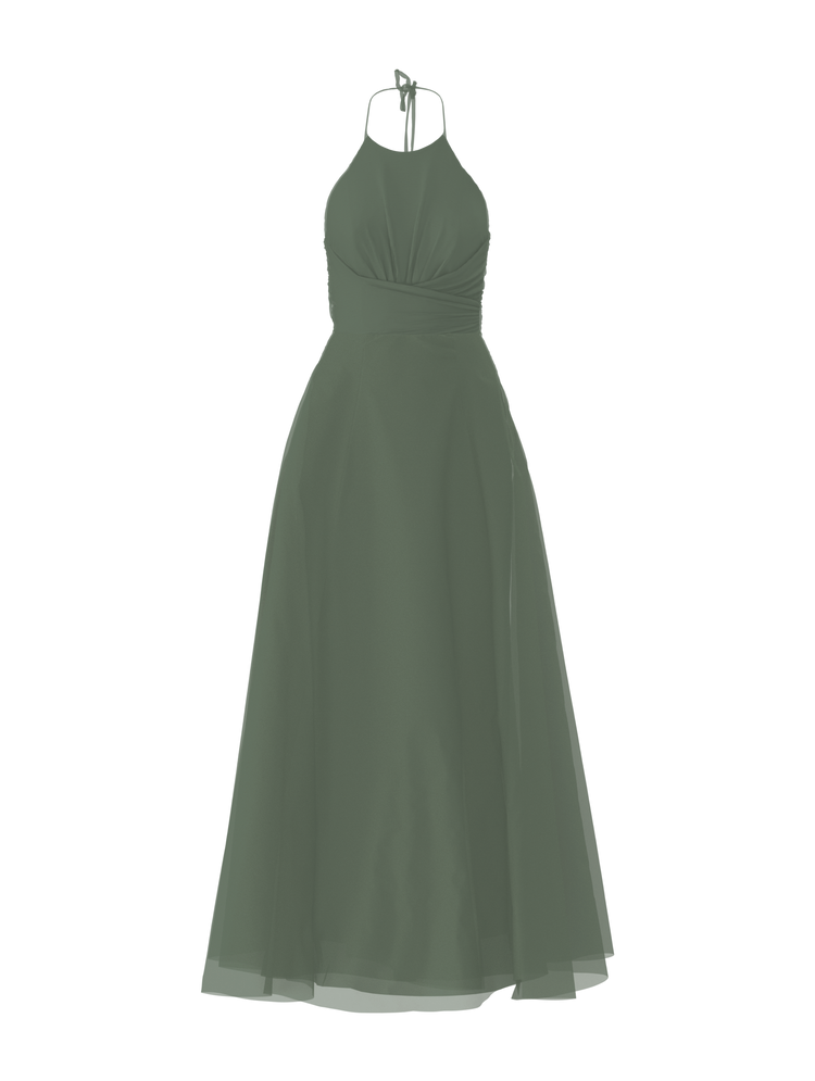 Bodice(Jayla), Skirt(Cerisa), olive, combo from Collection Bridesmaids by Amsale x You