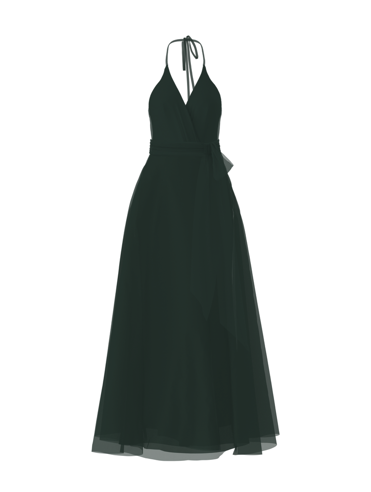 Bodice(Carmelle), Skirt(Cerisa),Belt(Sash), hunter, combo from Collection Bridesmaids by Amsale x You