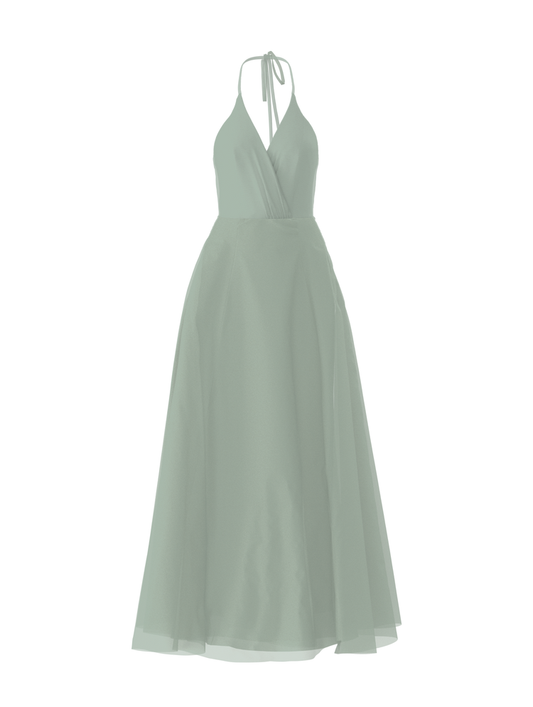Bodice(Carmelle), Skirt(Cerisa), sage, combo from Collection Bridesmaids by Amsale x You