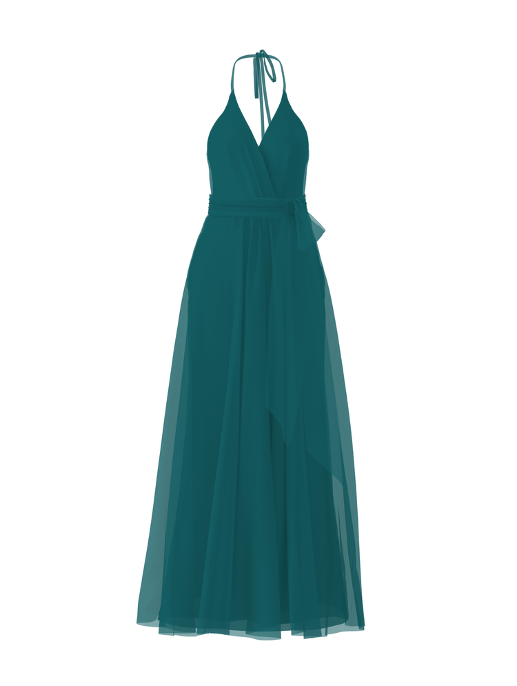 Bodice(Carmelle), Skirt(Justine),Belt(Sash), lagoon, combo from Collection Bridesmaids by Amsale x You