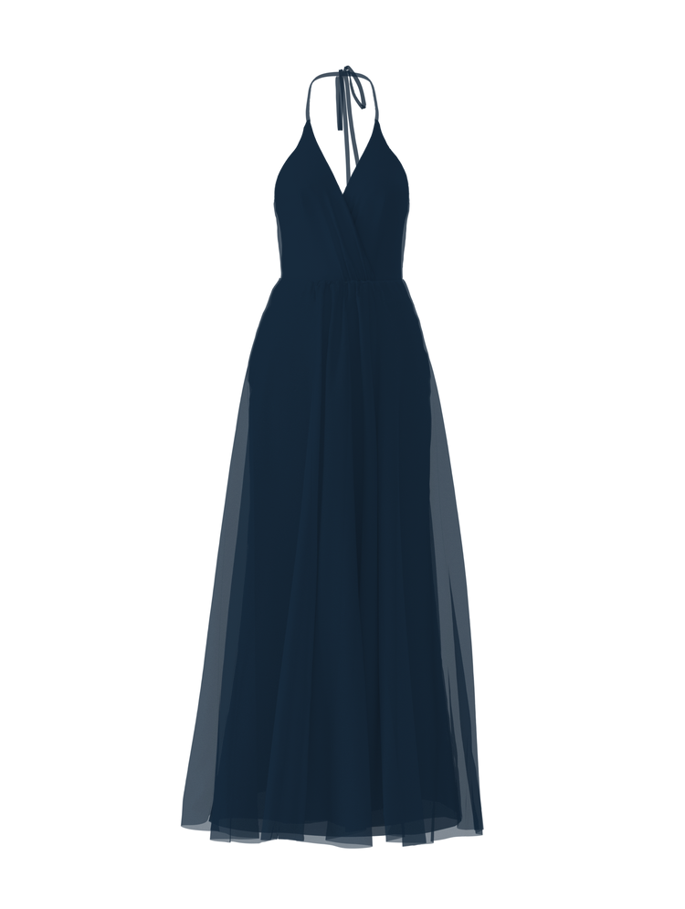 Bodice(Carmelle), Skirt(Justine), navy, combo from Collection Bridesmaids by Amsale x You