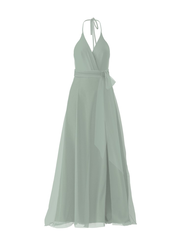 Bodice(Carmelle), Skirt(Arabella),Belt(Sash), sage, combo from Collection Bridesmaids by Amsale x You
