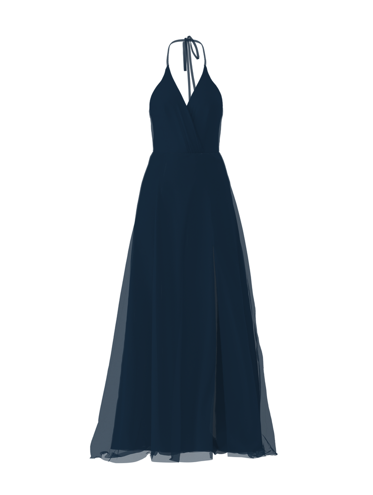 Bodice(Carmelle), Skirt(Arabella), navy, combo from Collection Bridesmaids by Amsale x You