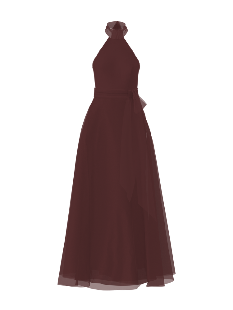 Bodice(Sophia), Skirt(Cerisa),Belt(Sash), ruby, combo from Collection Bridesmaids by Amsale x You