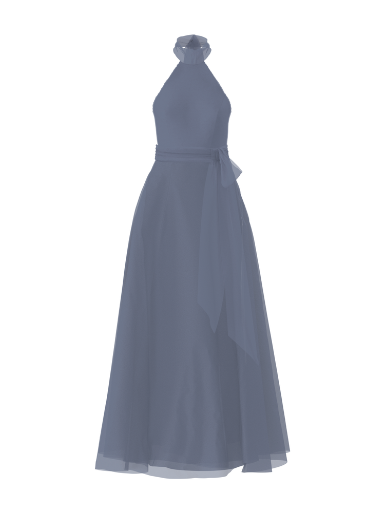 Bodice(Sophia), Skirt(Cerisa),Belt(Sash), slate, combo from Collection Bridesmaids by Amsale x You