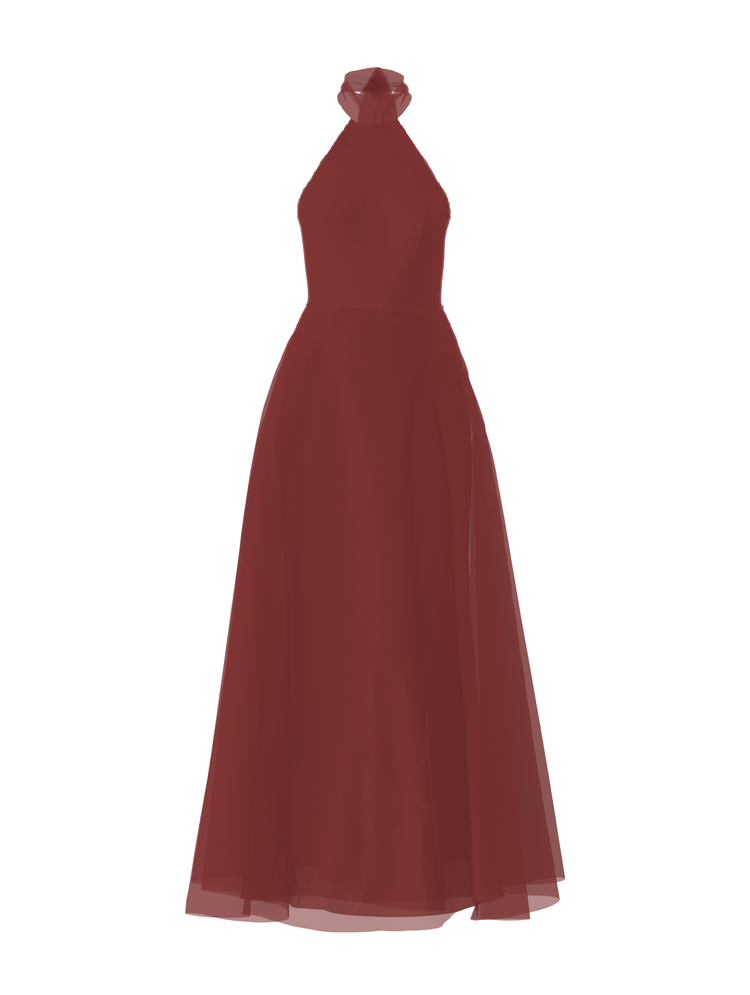 Bodice(Sophia), Skirt(Cerisa), cayenne, combo from Collection Bridesmaids by Amsale x You