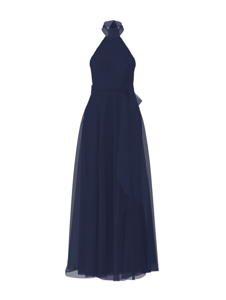 Bodice(Sophia), Skirt(Jaycie),Belt(Sash), french-blue, combo from Collection Bridesmaids by Amsale x You