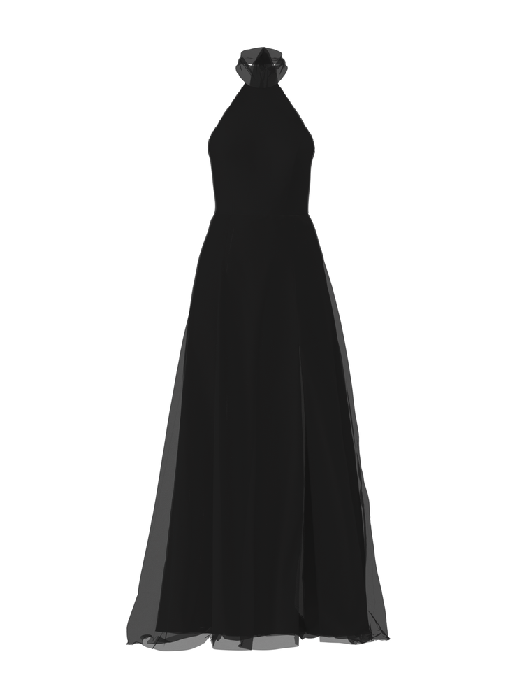 Bodice(Sophia), Skirt(Arabella), black, combo from Collection Bridesmaids by Amsale x You