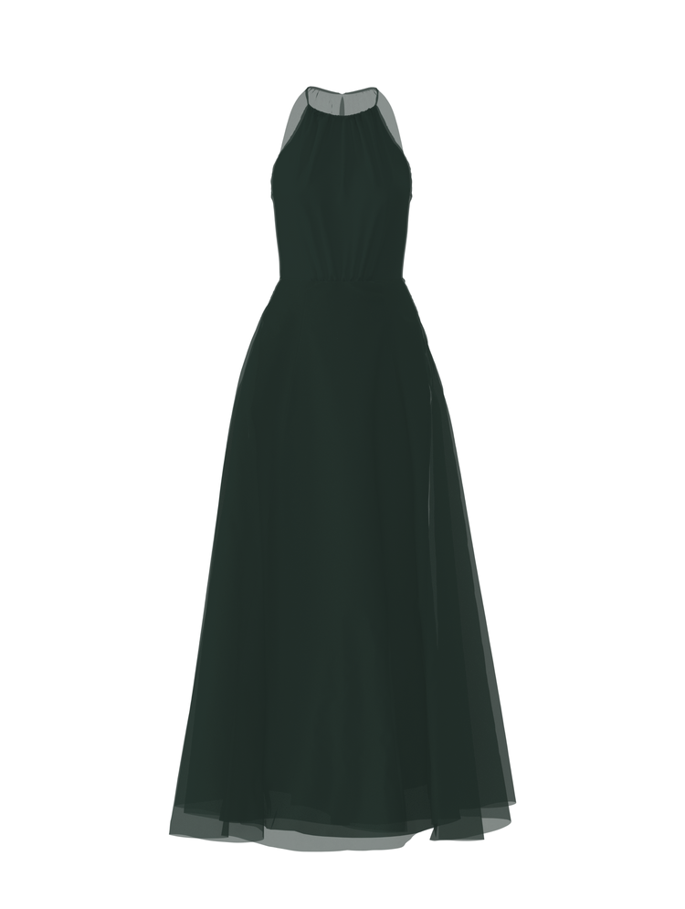 Bodice(Kyra), Skirt(Cerisa), hunter, combo from Collection Bridesmaids by Amsale x You