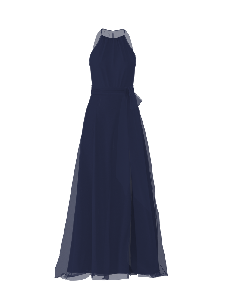 Bodice(Kyra), Skirt(Arabella),Belt(Sash), french-blue, combo from Collection Bridesmaids by Amsale x You